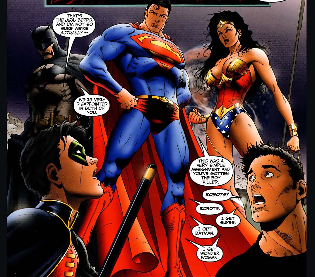 Robin And Superboy Wants Wonder Woman