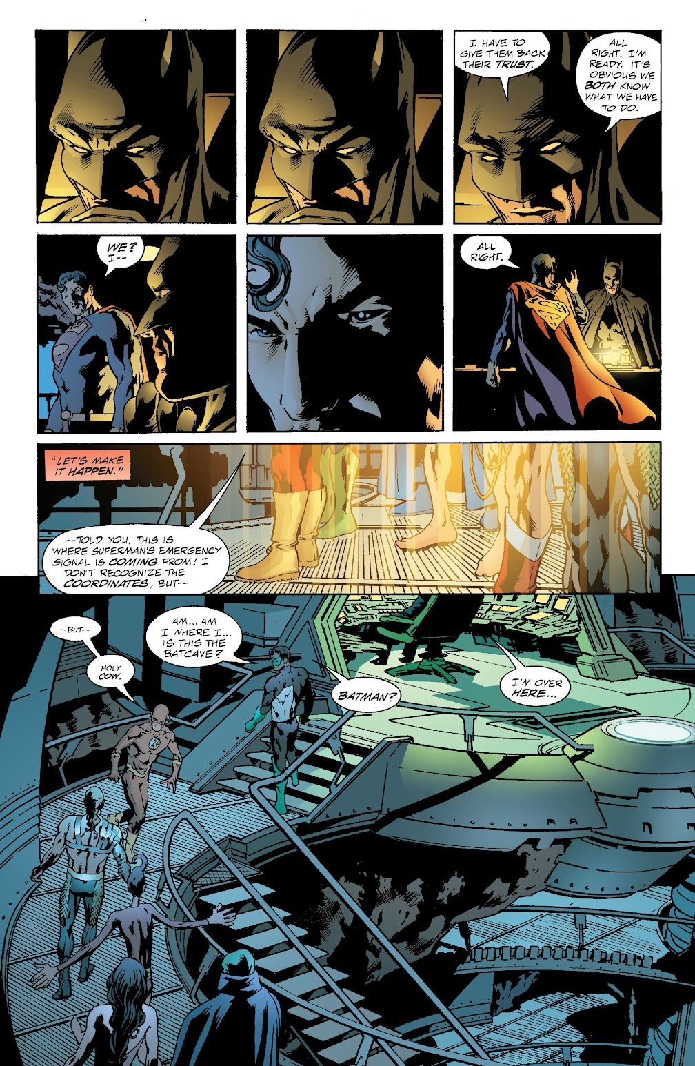 Batman Reveals His Secret Identity To The Justice League