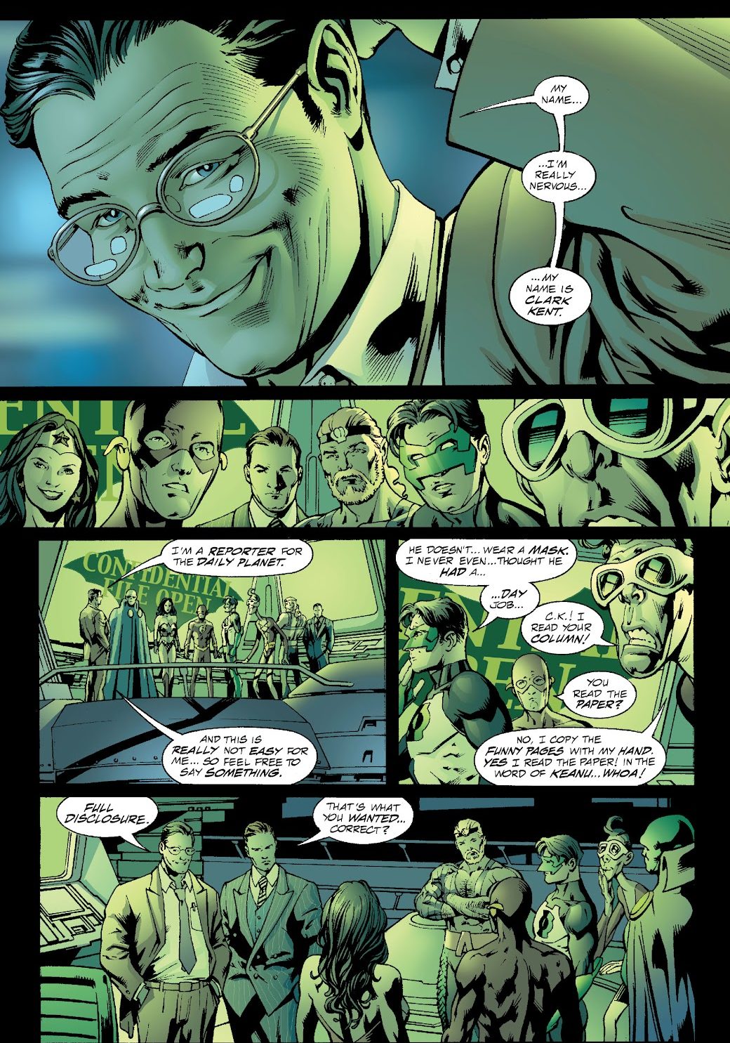 Batman Reveals His Secret Identity To The Justice League