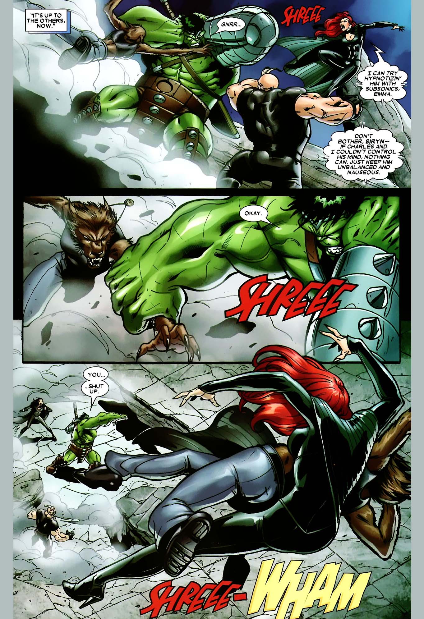 x-factor vs the hulk