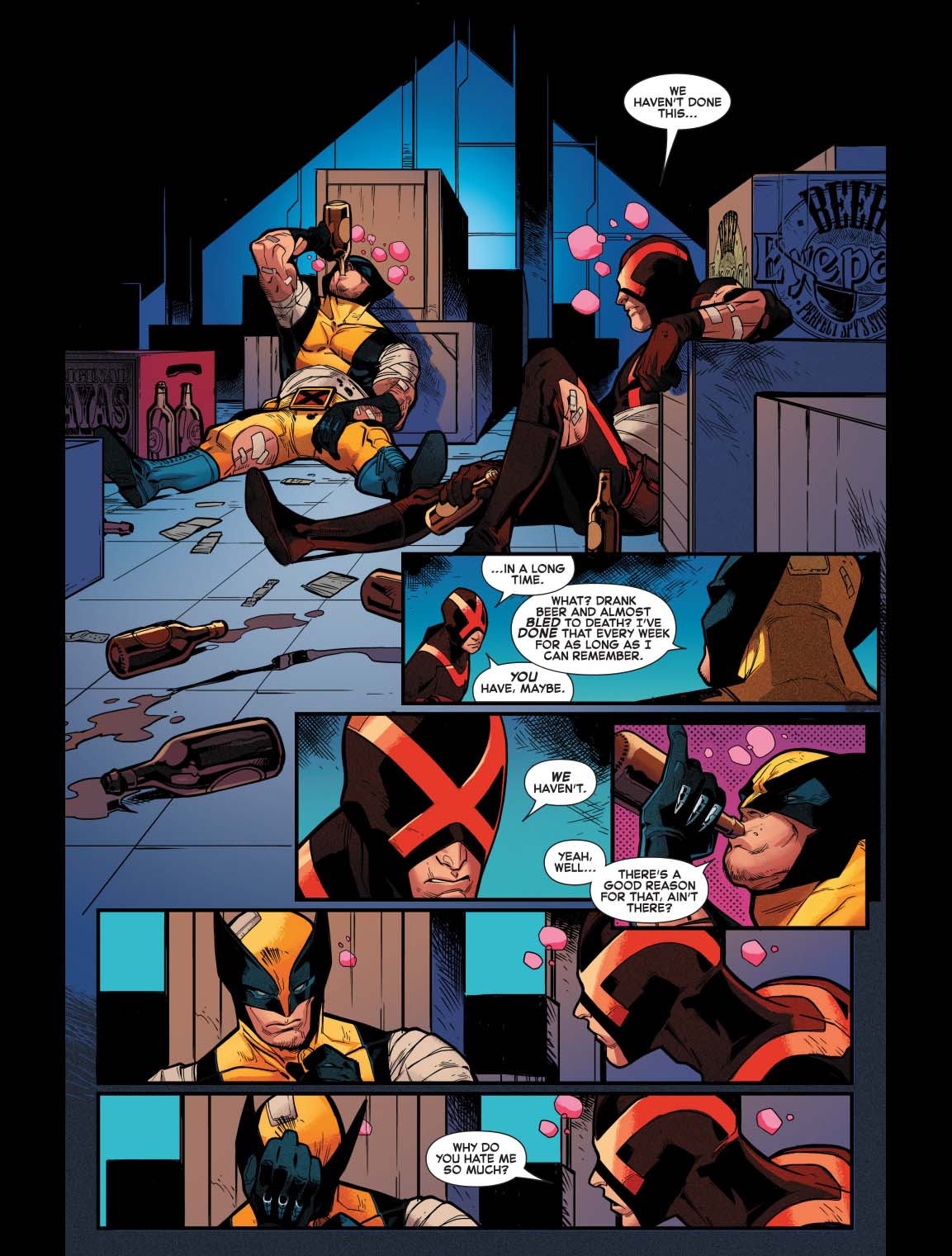 why wolverine hates cyclops