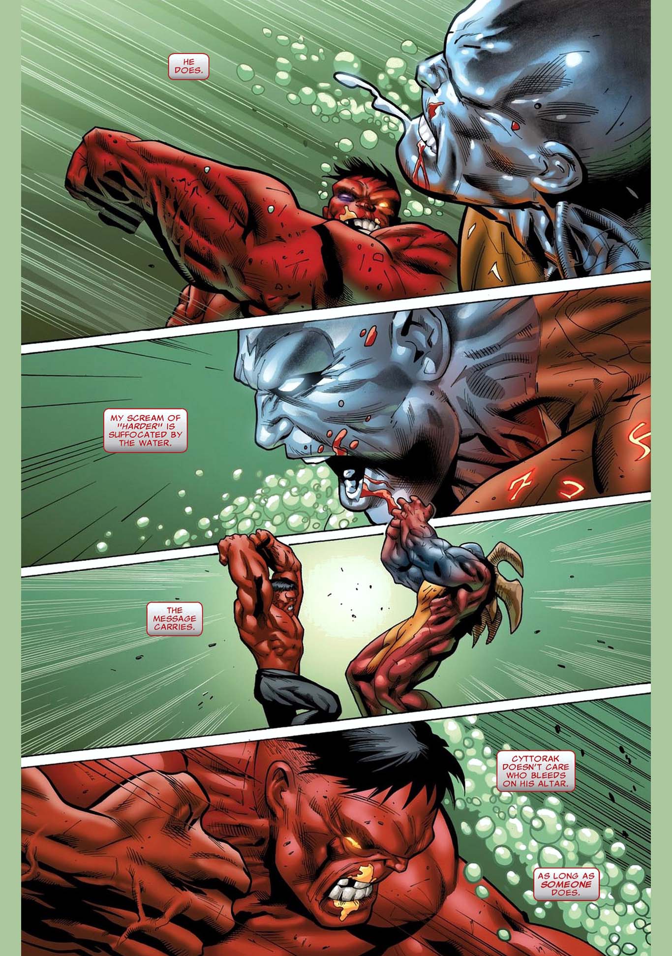 red hulk vs juggerlossus 4