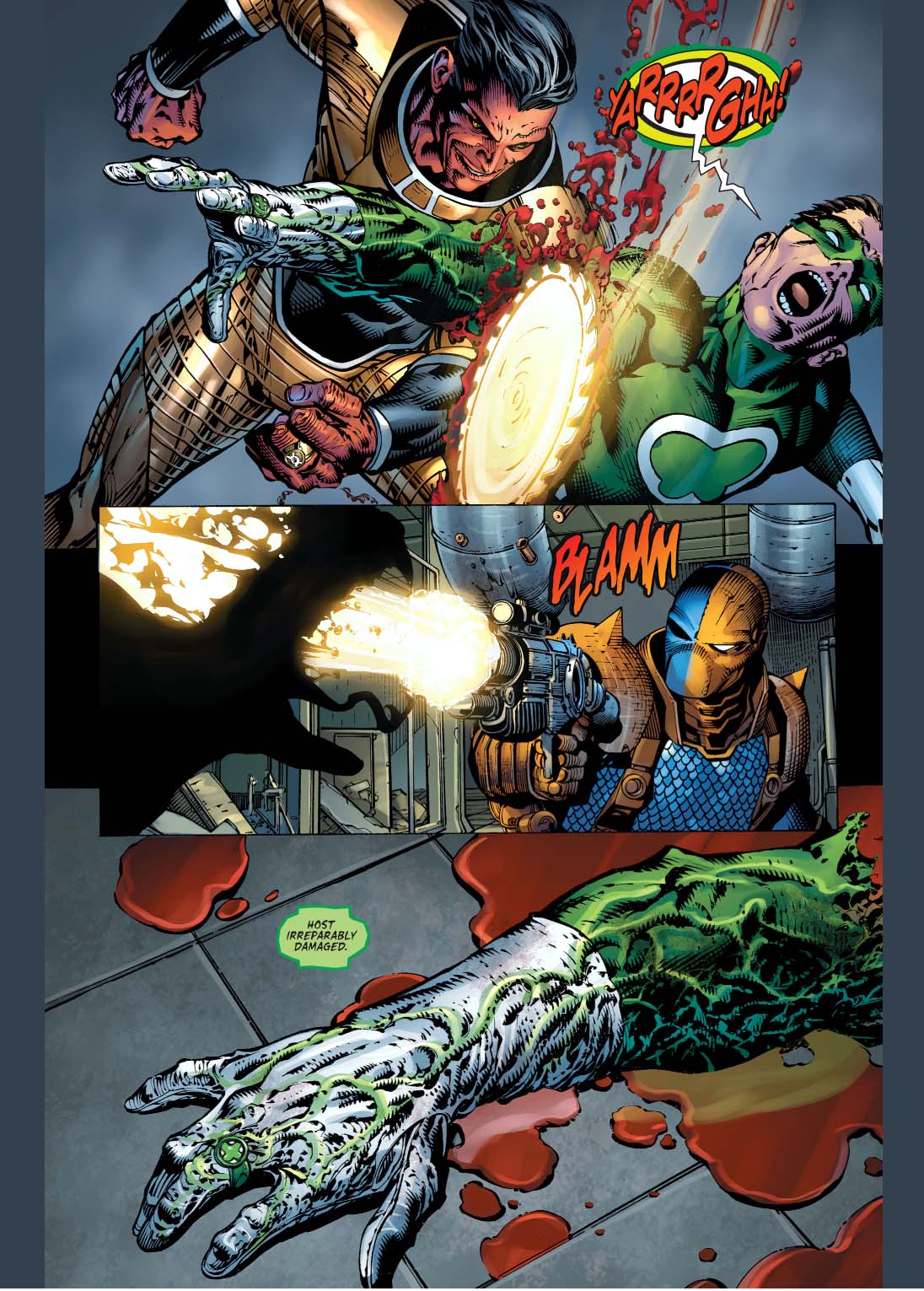 how sinestro defeated power ring
