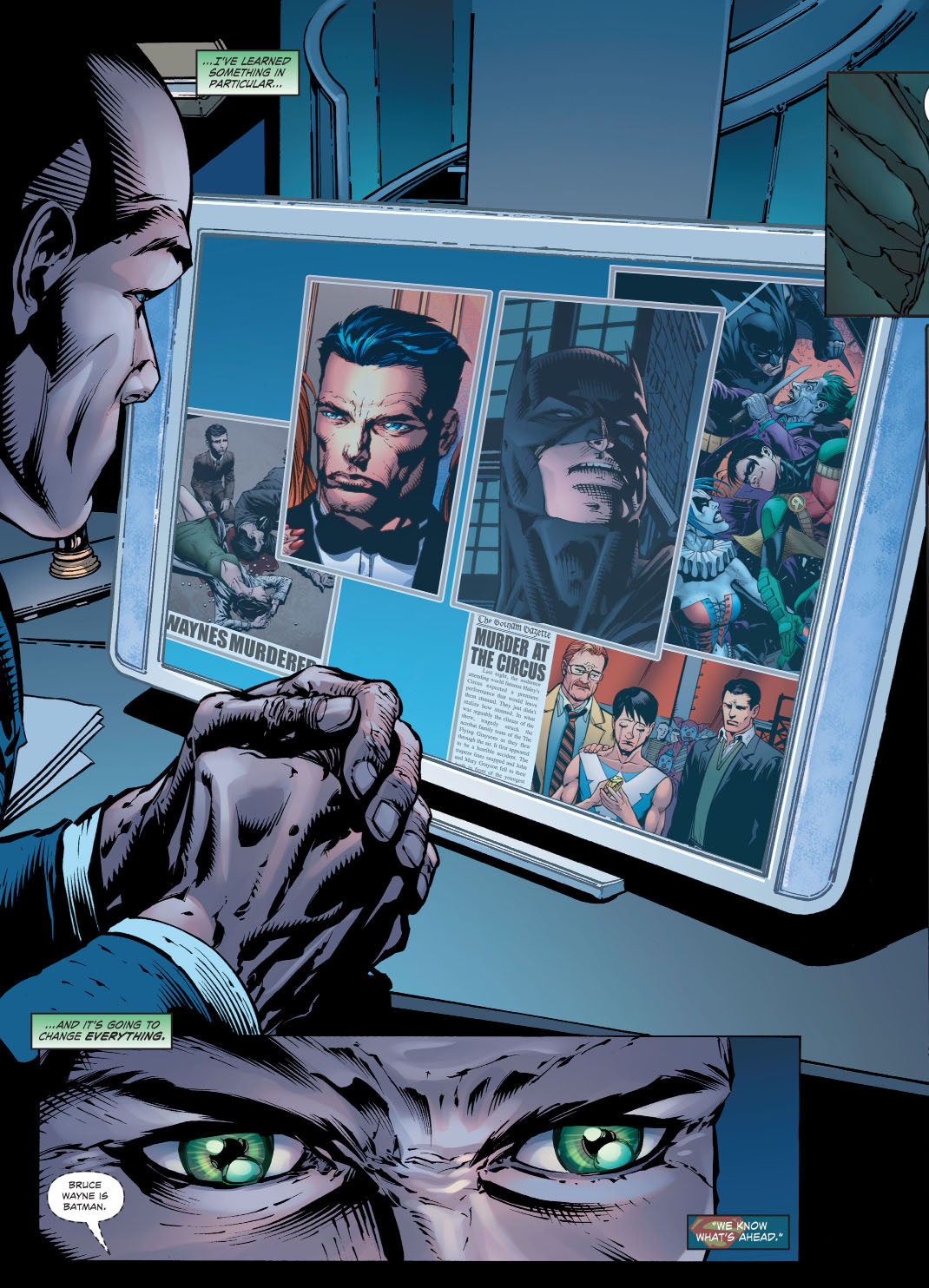 lex luthor learns batman's secret identity
