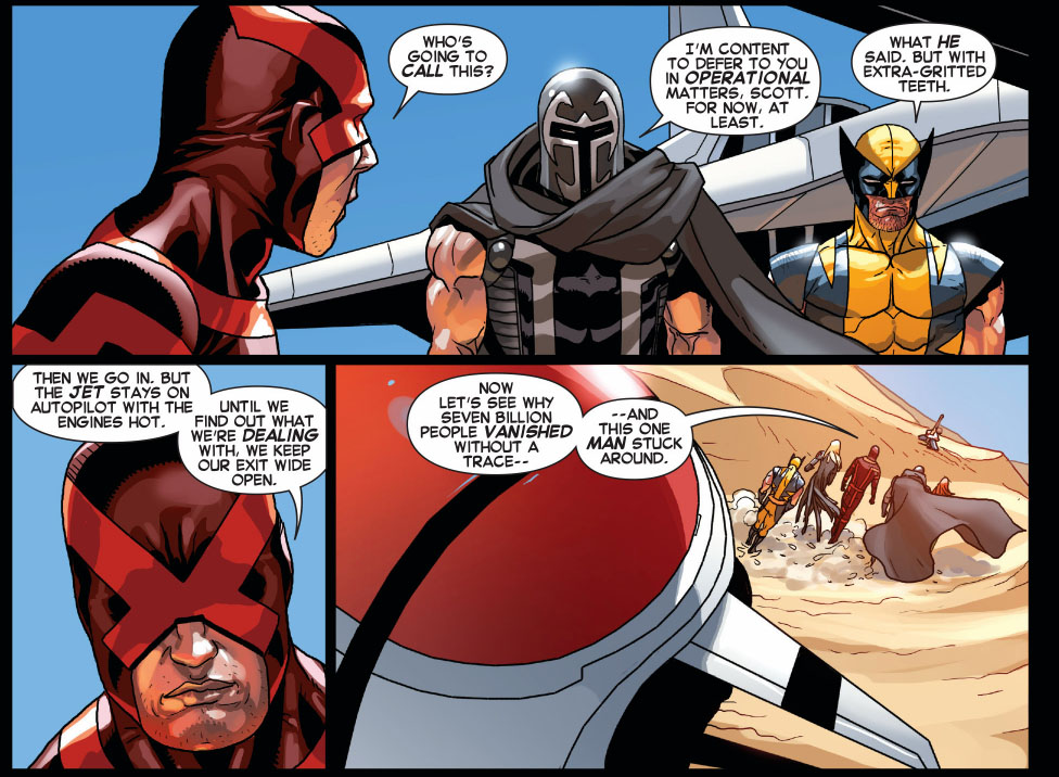 magneto and wolverine follows cyclops