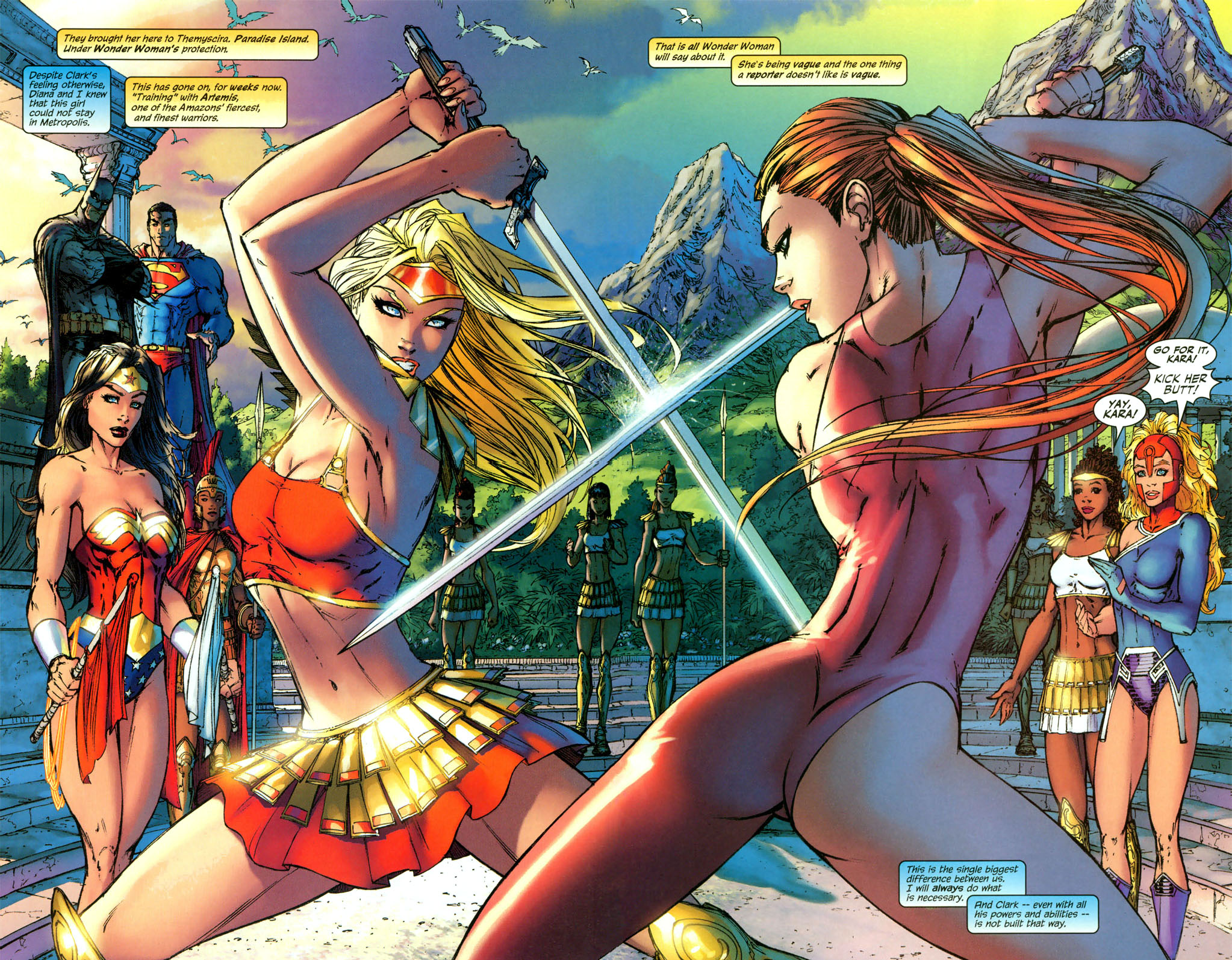 supergirl vs artemis