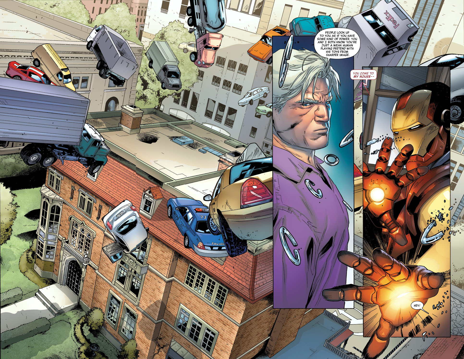 iron man and magneto standoff 2