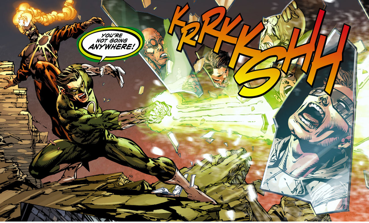deathstorm and power ring vs the rogues 5