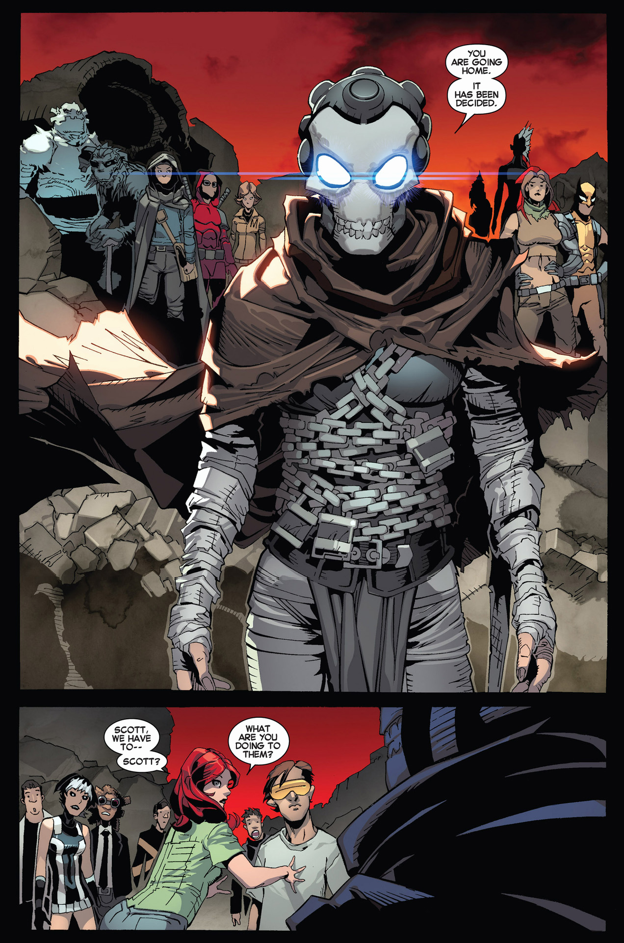 emma frost challenges future xorn