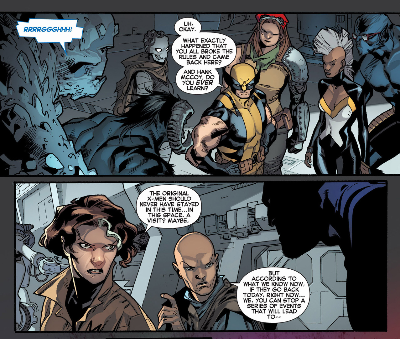 future x-men meets wolverine and the x-men