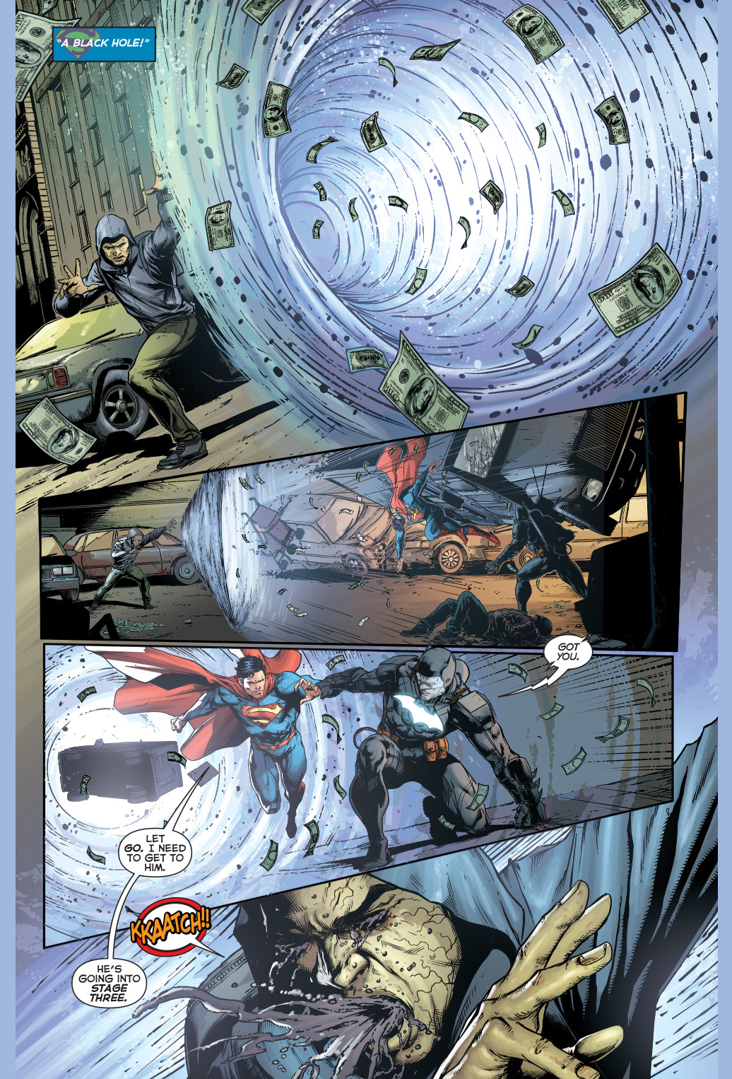 Superman And Batman VS Amazo Virus Infected Civilians