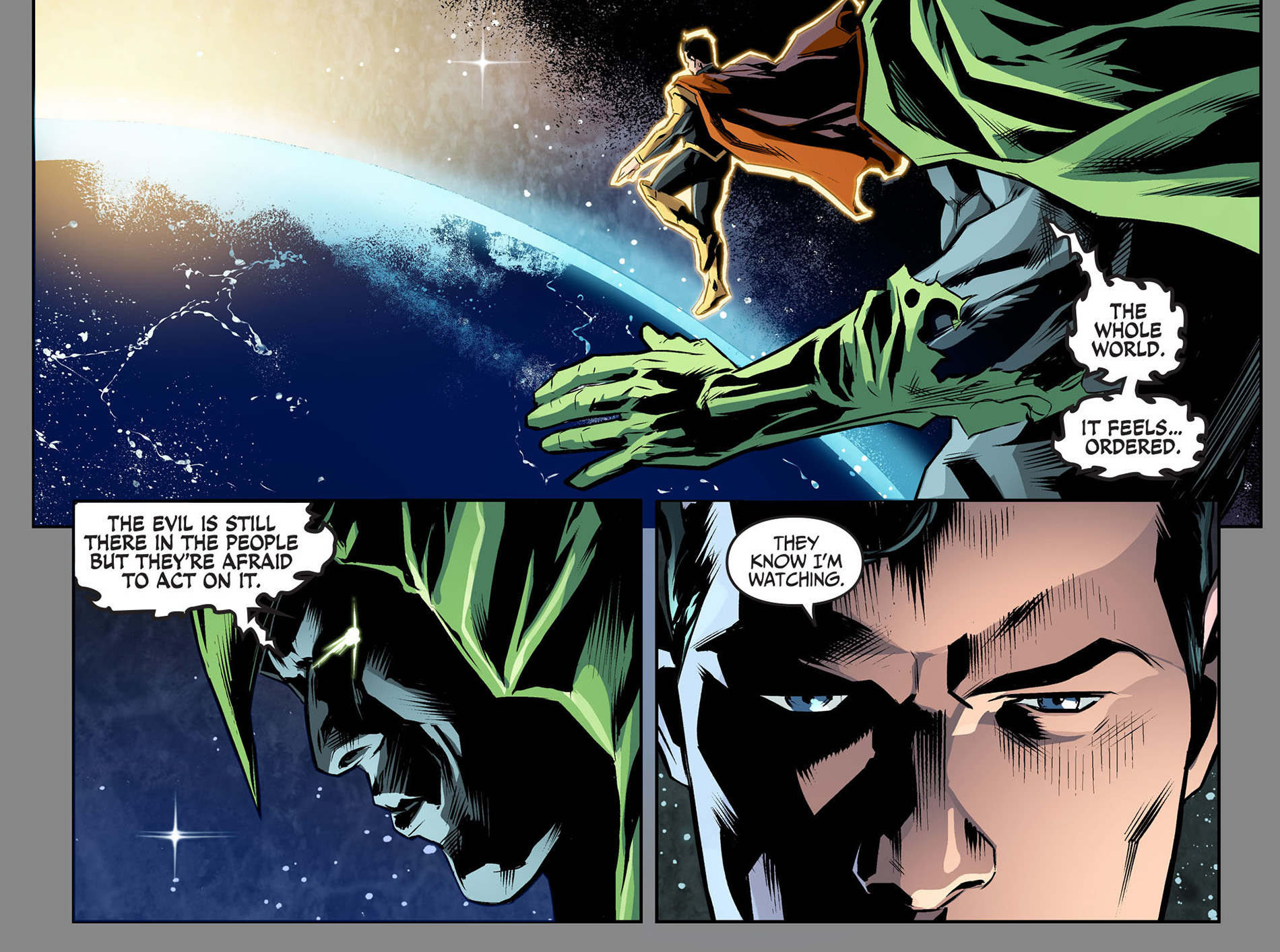 the spectre approves of superman