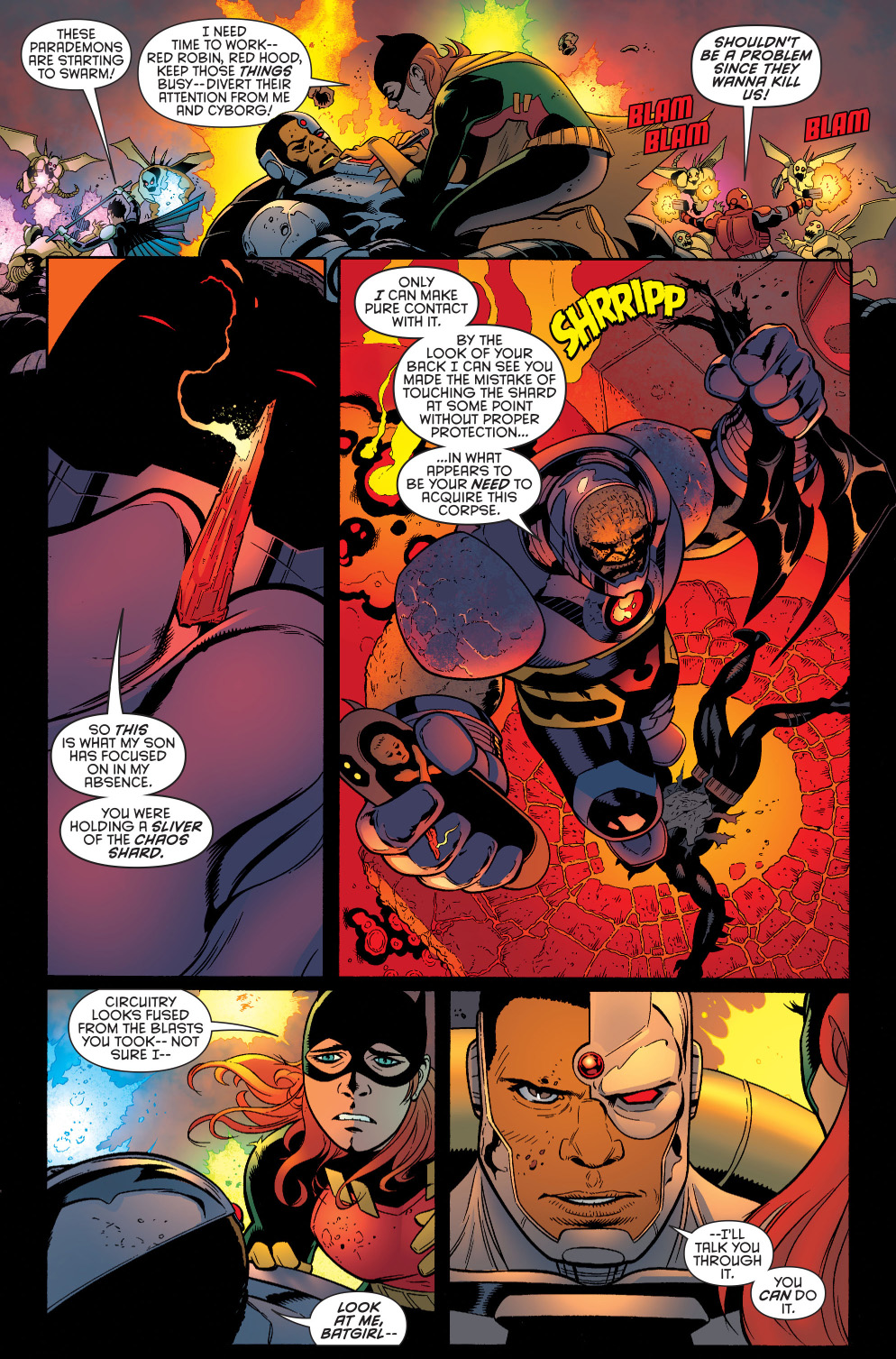 Batman In Hellbat Armor VS Darkseid – Comicnewbies