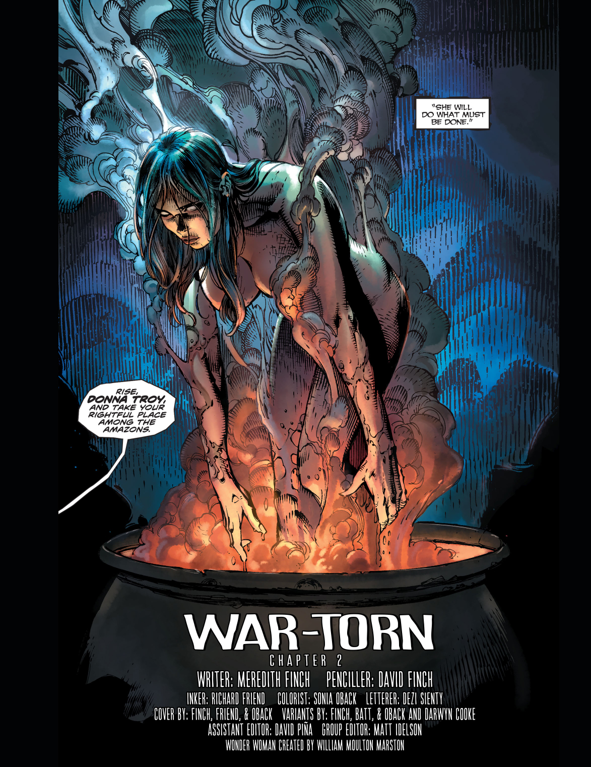 donna troy's first appearance (new 52)