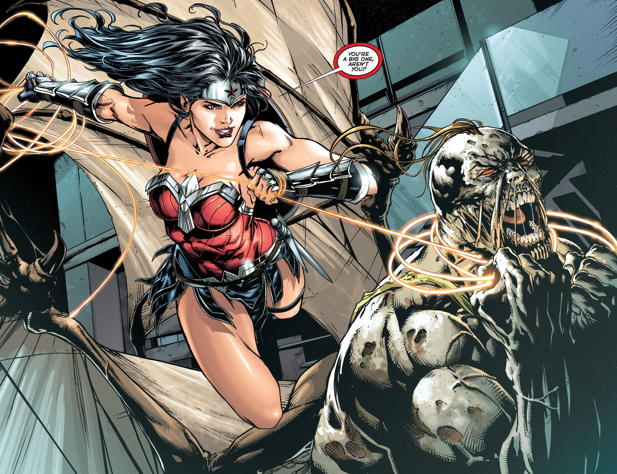 superman, batman and wonder woman vs patient zero