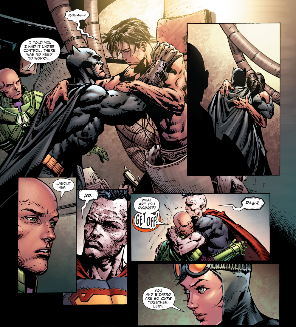 how lex luthor saved nightwing from the murder machine