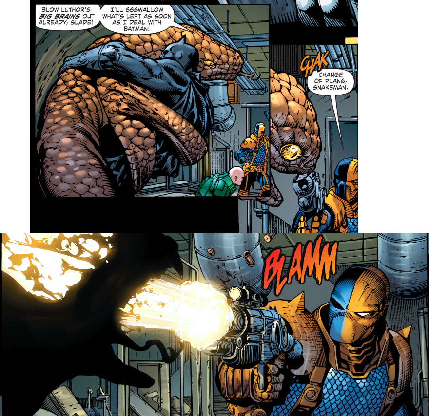 lex luthor hires deathstroke