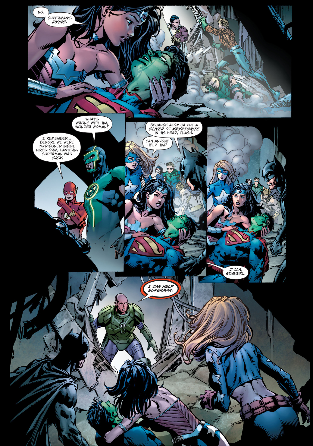 lex luthor operates on superman
