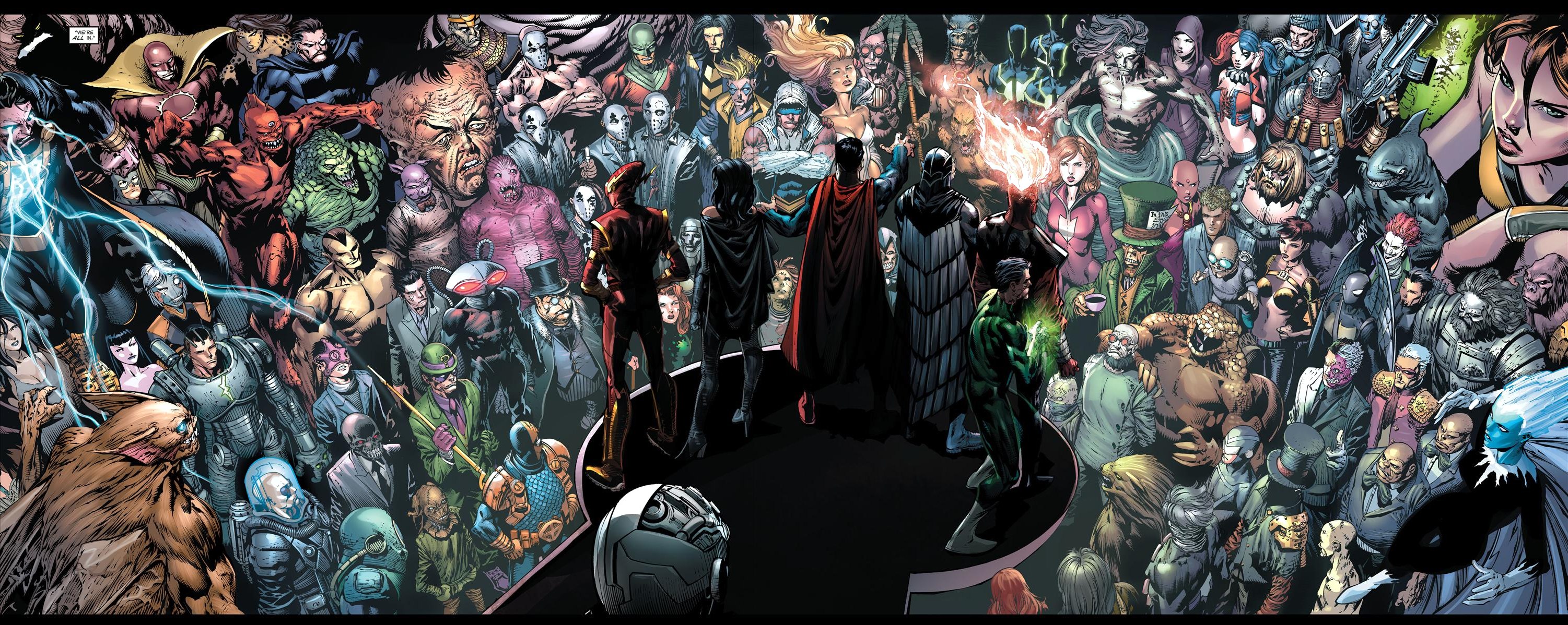 the crime syndicate gathers all super villains