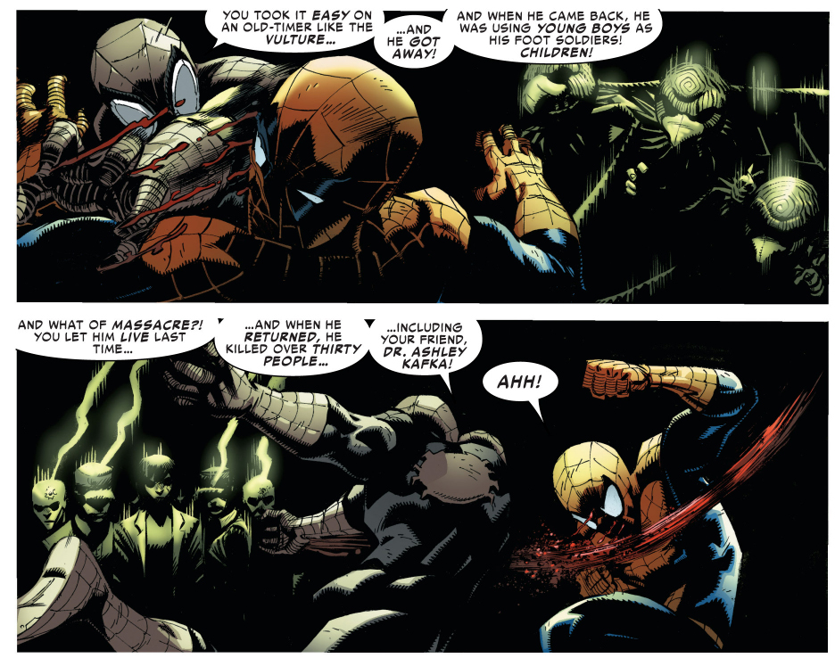 amazing spider-man vs superior spider-man
