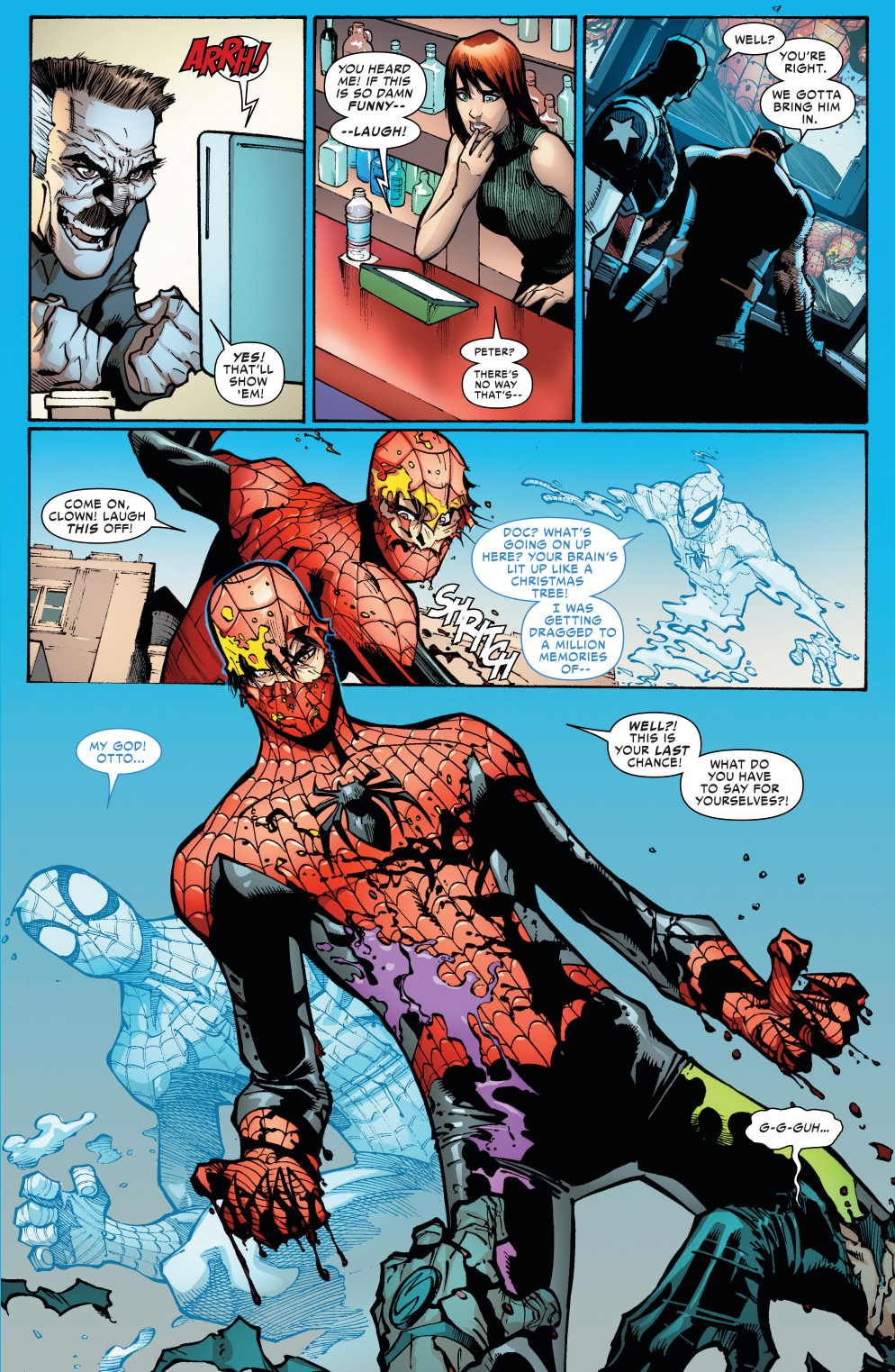 superior spider-man vs jester and screwball