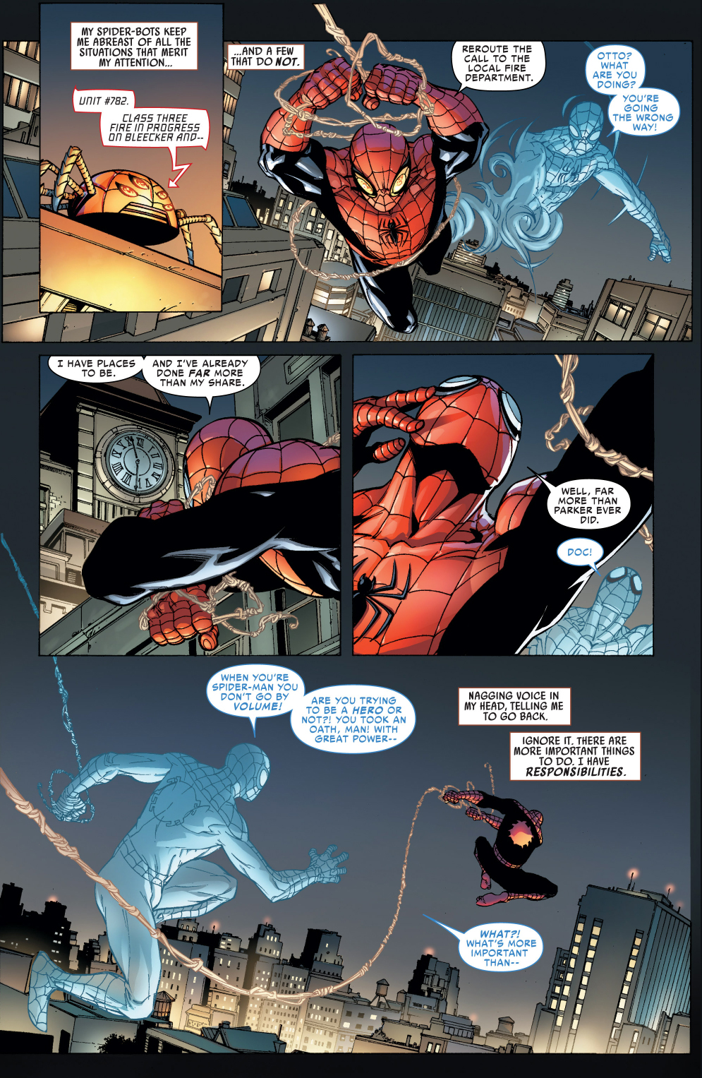 superior spider-man's crime fighting results