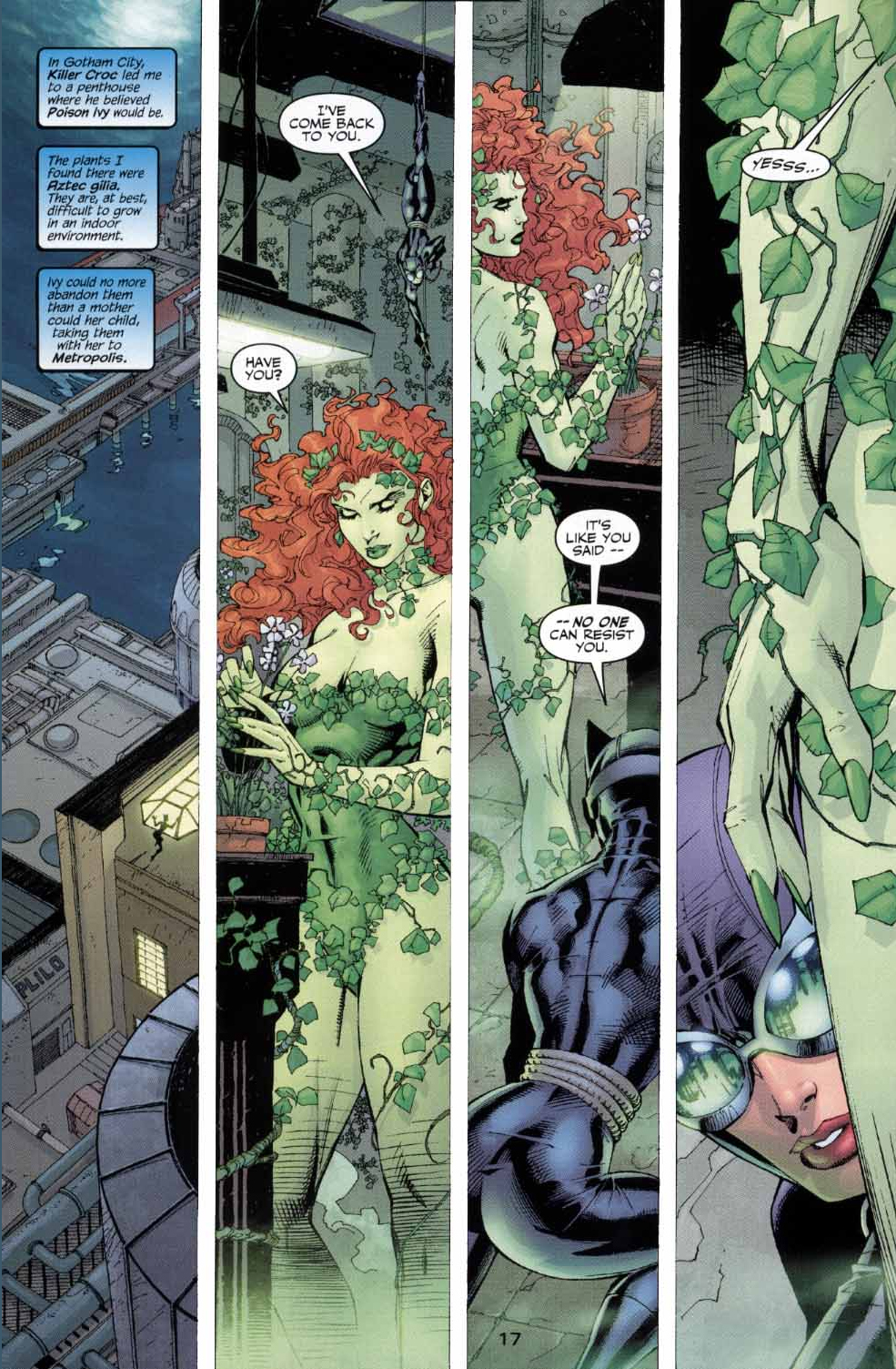 catwoman vs poison ivy