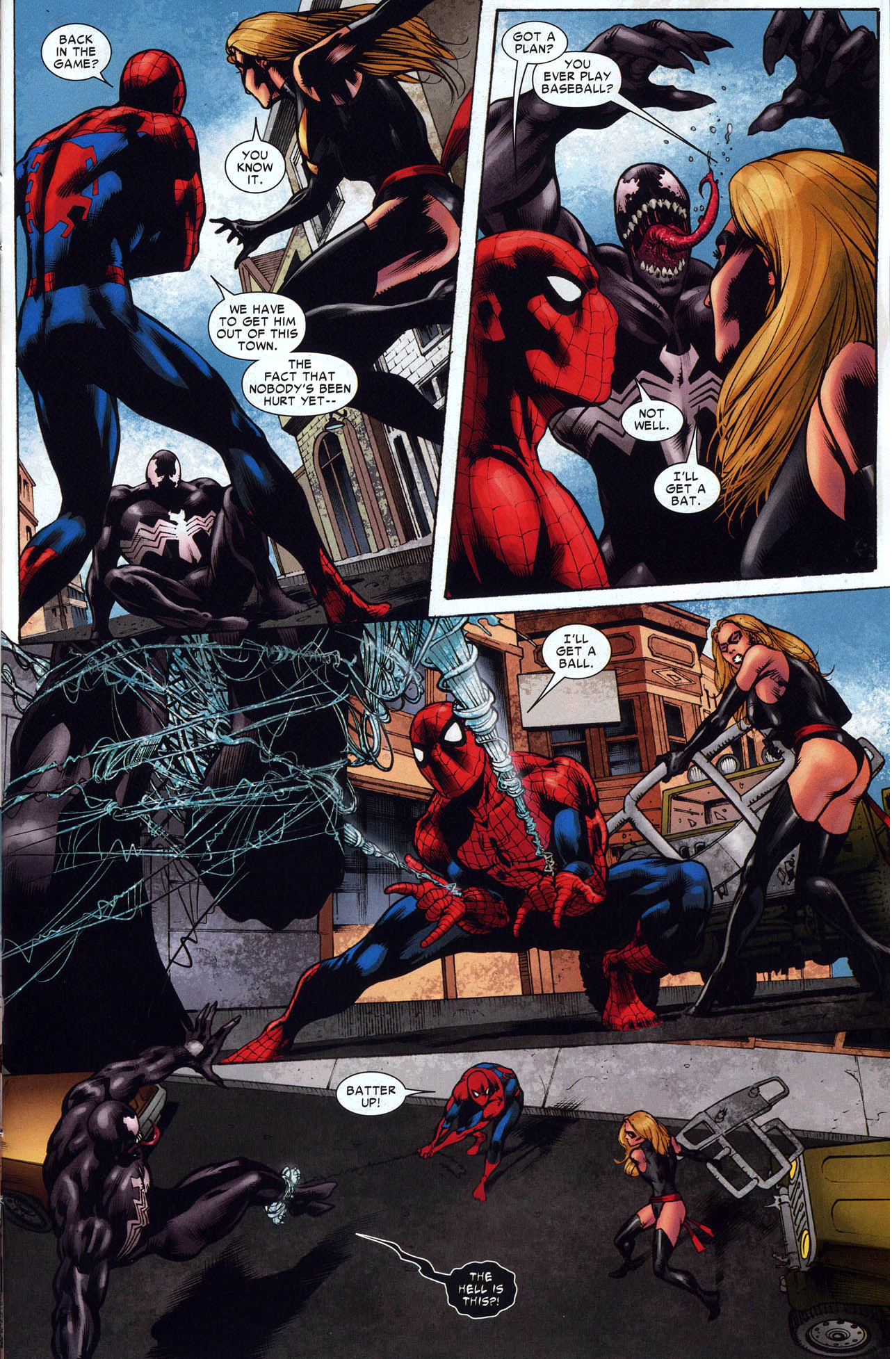spider-man and miss marvel vs venom