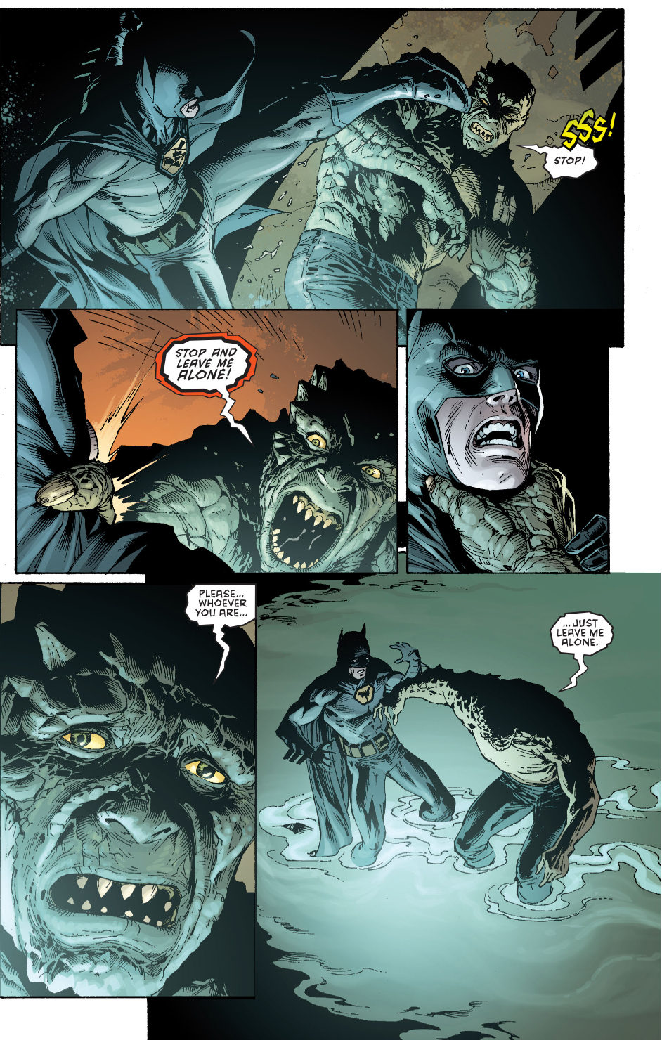Batman VS Killer Croc (Earth 1) – Comicnewbies