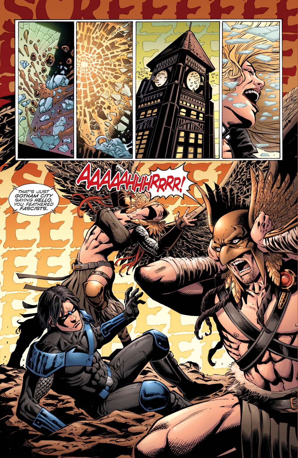 how black canary took out hawkgirl and hawkman (convergence)