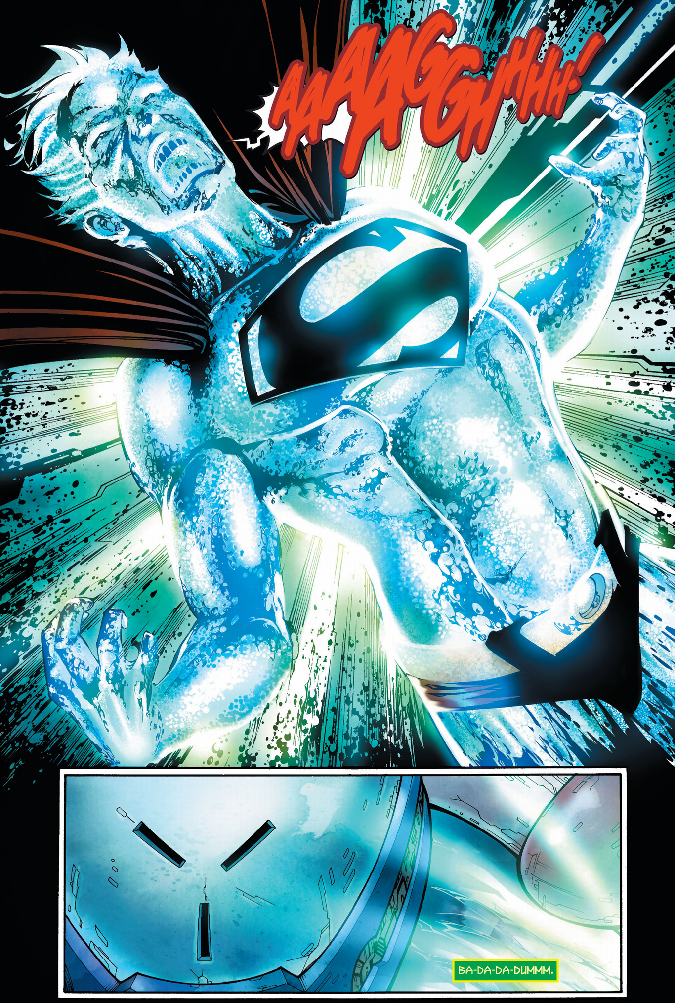the weakness in superman's anti-parasite armor (earth 1)