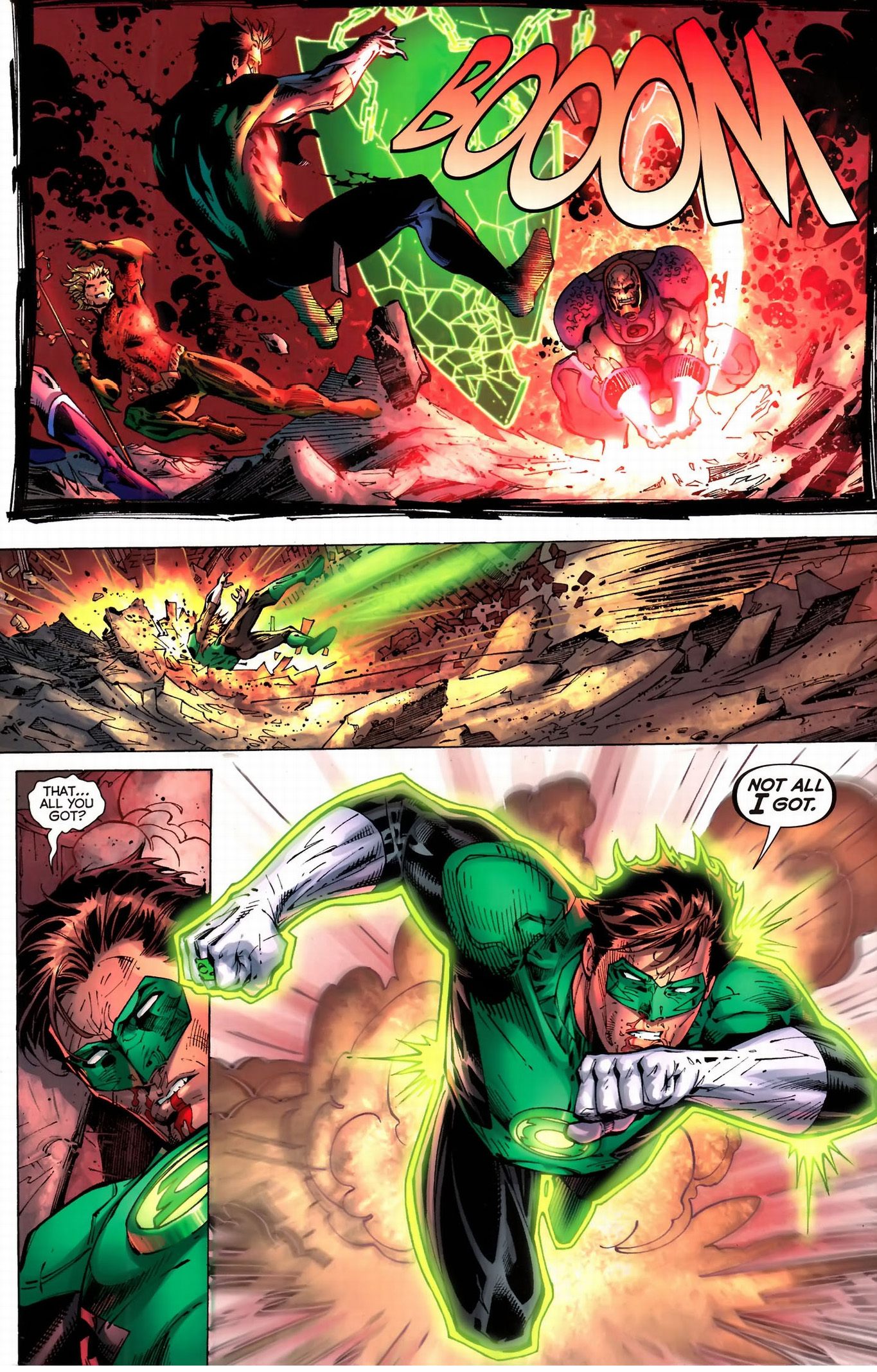 green lantern vs darkseid