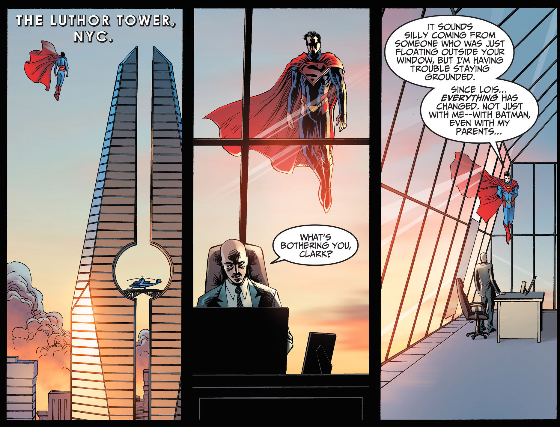 superman trusts lex luthor