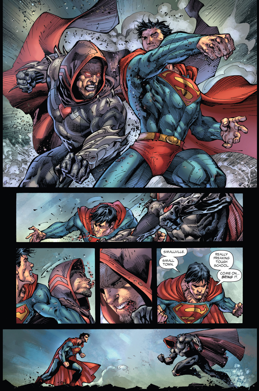 superman vs zod (earth 1)