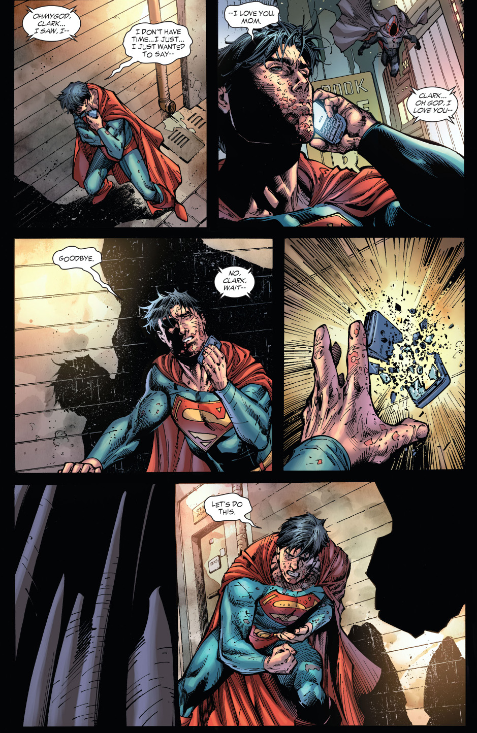 zod tortures superman (earth 1)