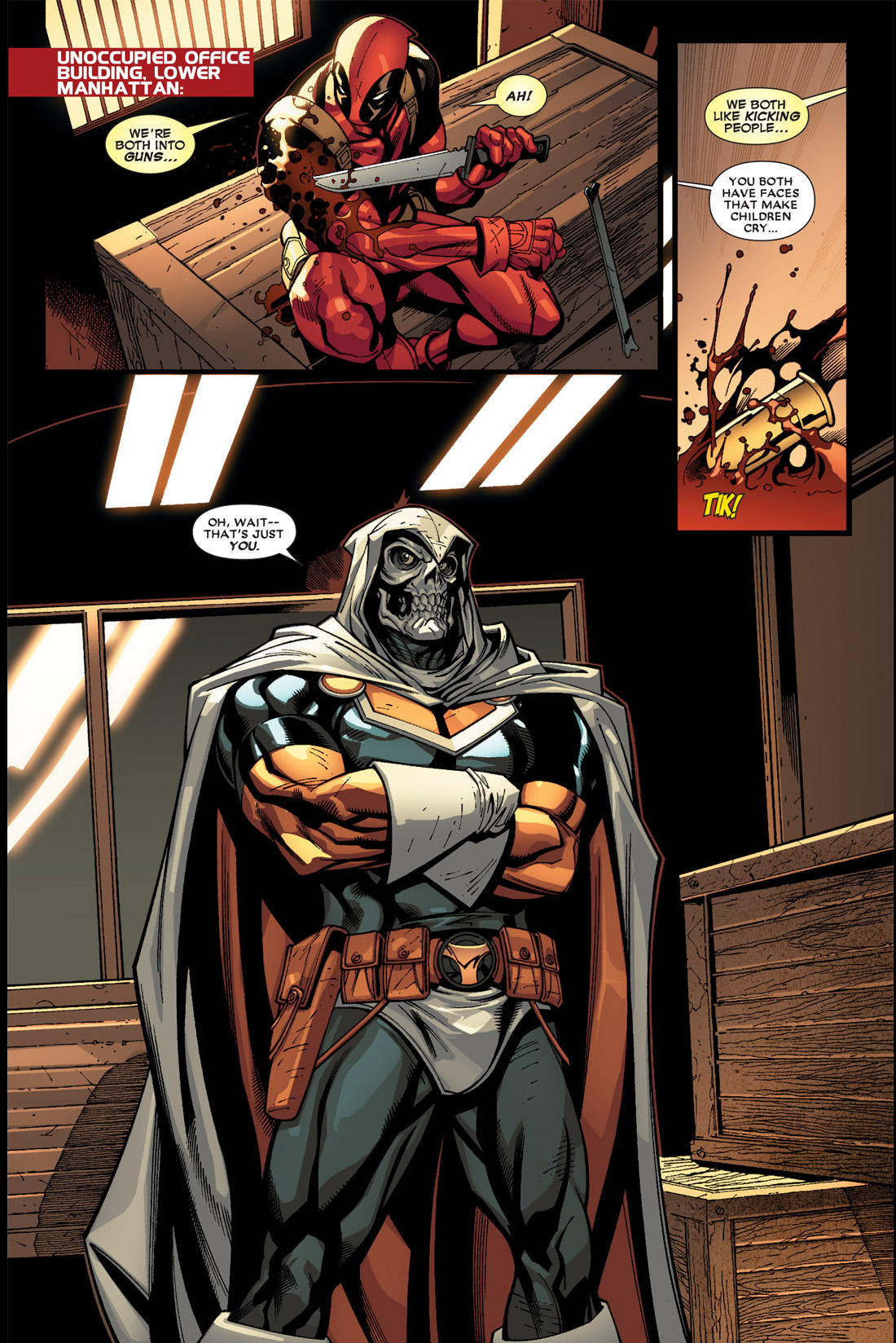 deadpool's problem with taskmaster's name