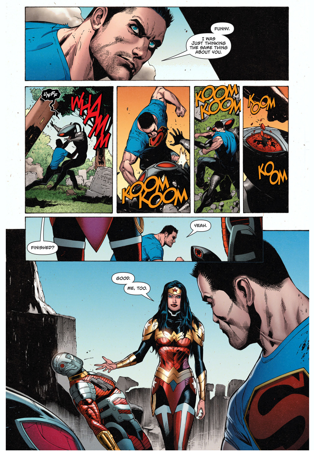 superman and wonder woman vs the suicide squad
