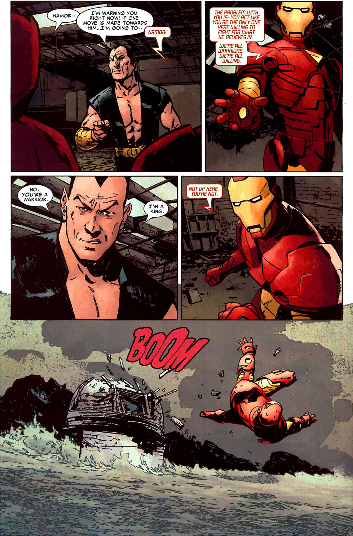 namor vs iron man