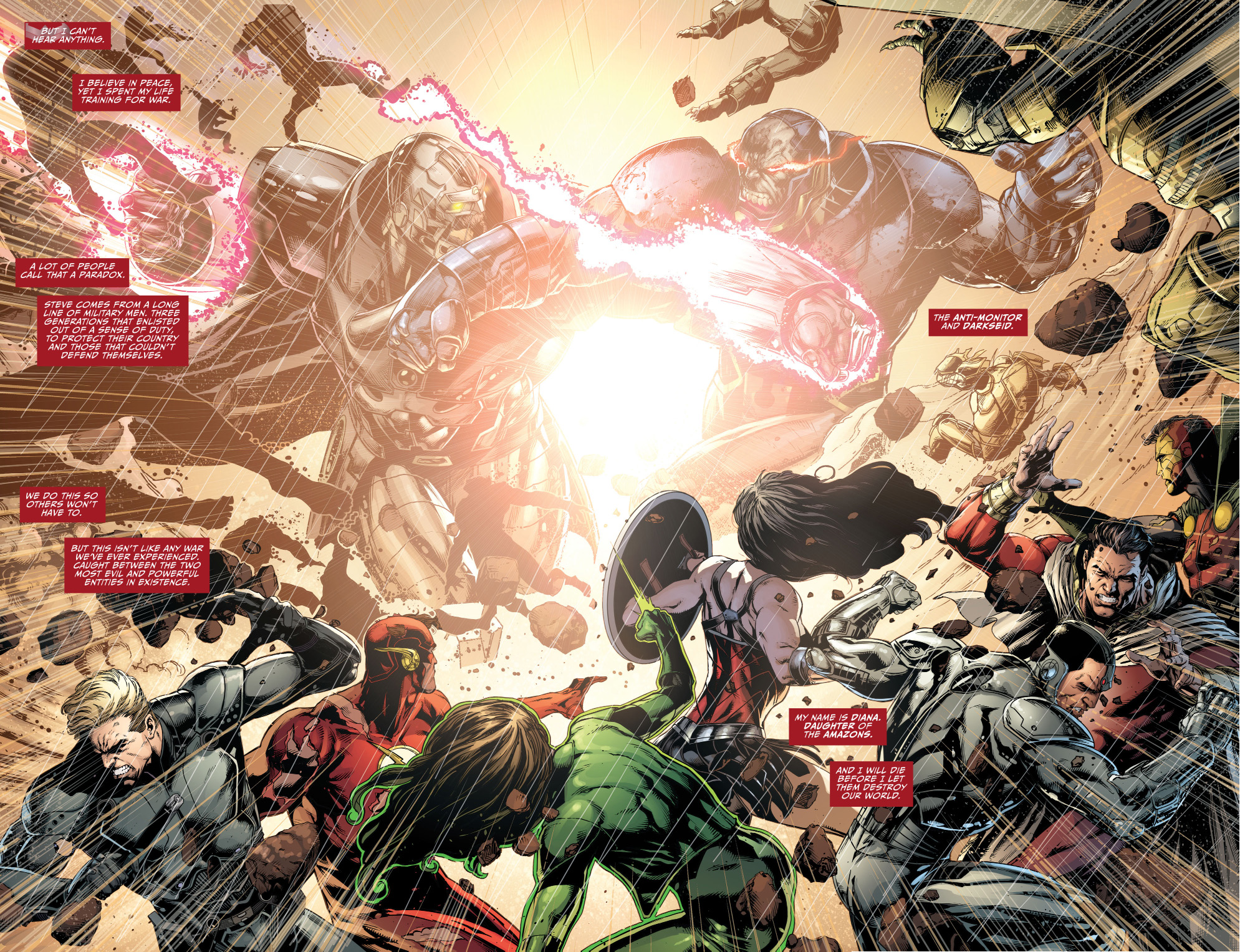 Darkseid VS The Anti-Monitor - Comicnewbies.
