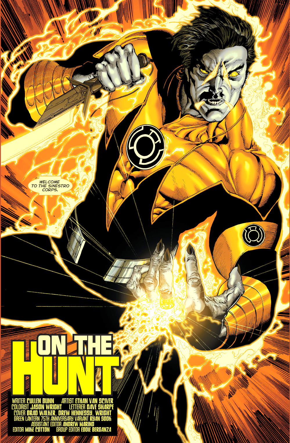 lobo is chosen by a sinestro corps ring