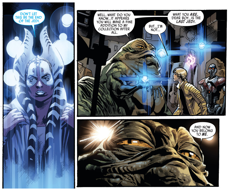 Luke Skywalker Activates A Jedi Holocron – Comicnewbies