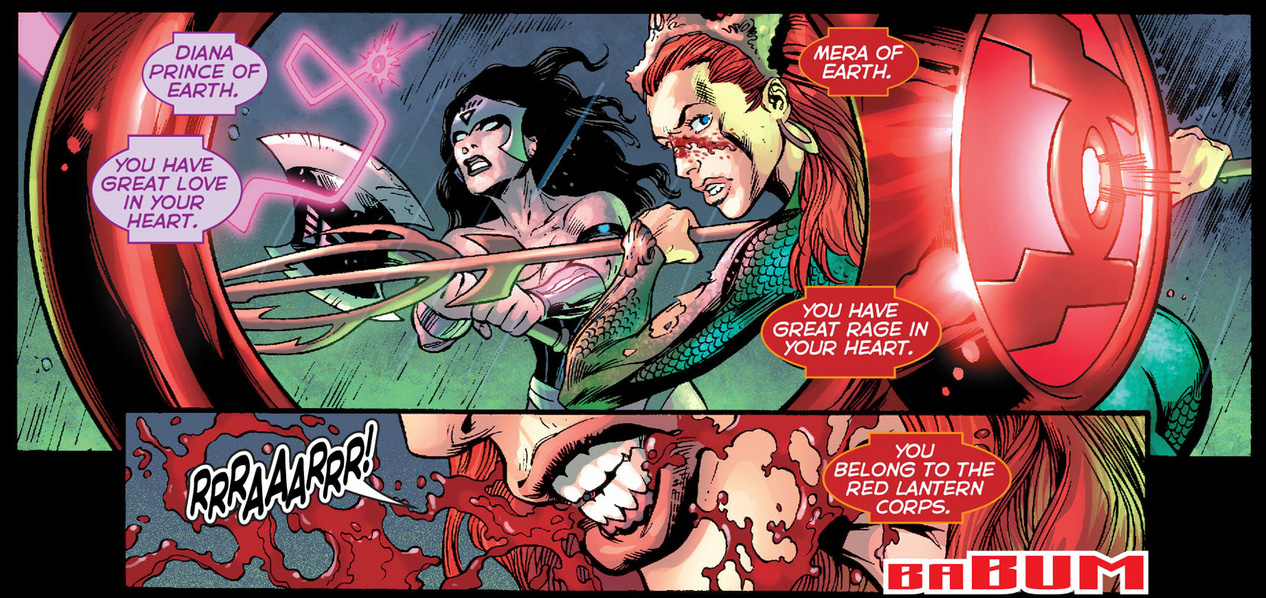 mera joins the red lantern corps