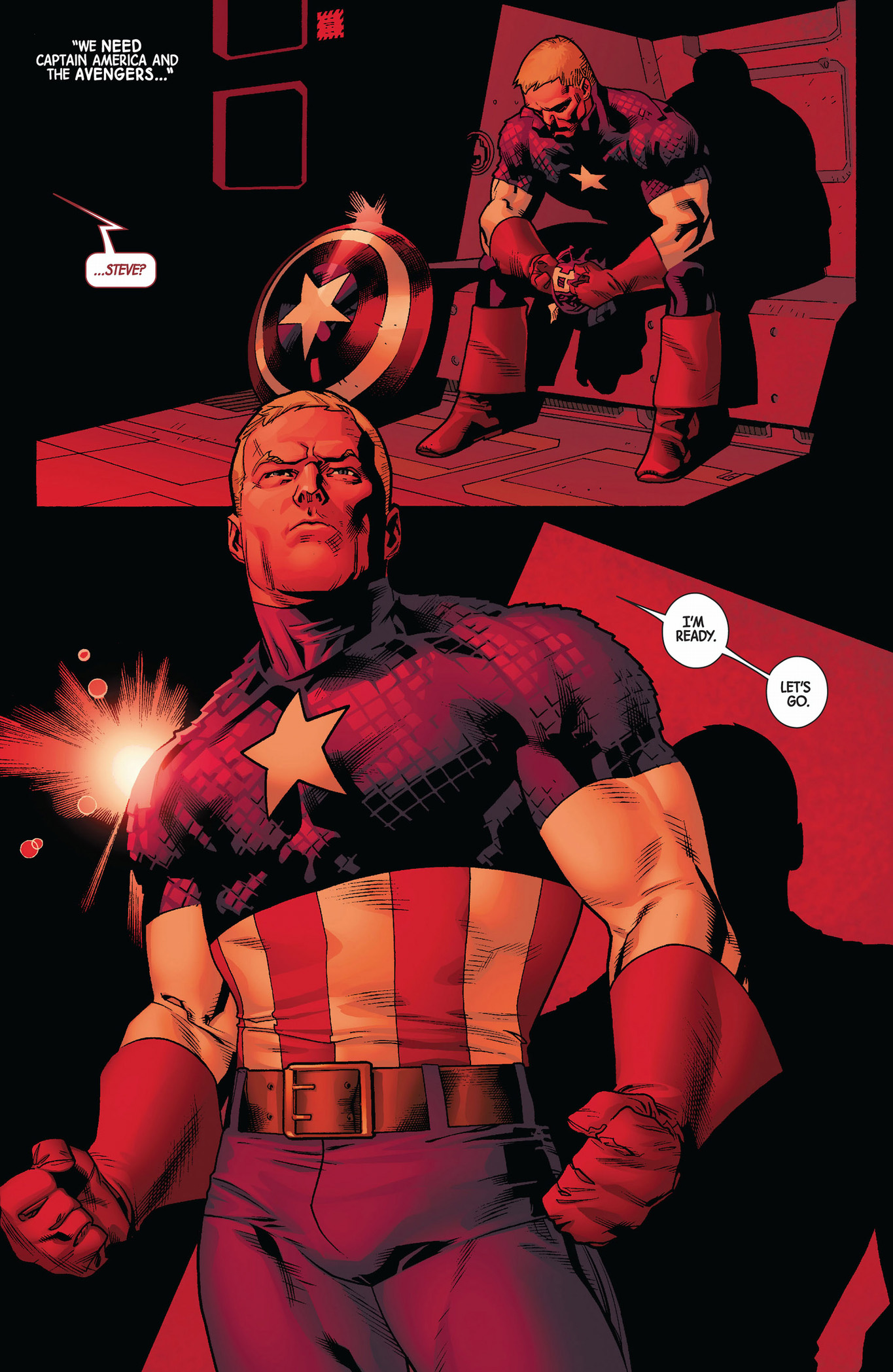 steve rogers becomes captain america (fear itself)