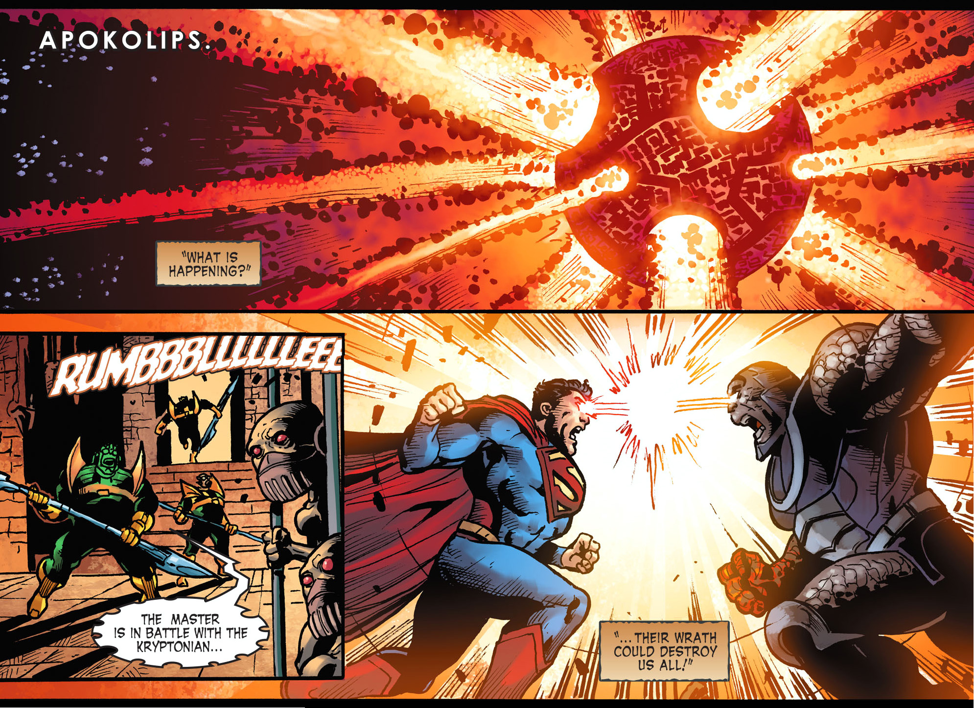 Superman VS Darkseid (Injustice Gods Among Us) – Comicnewbies