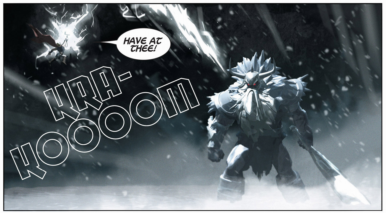 thor vs ymir and frost giants