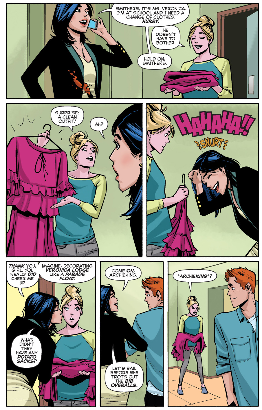 betty and veronica's first meeting