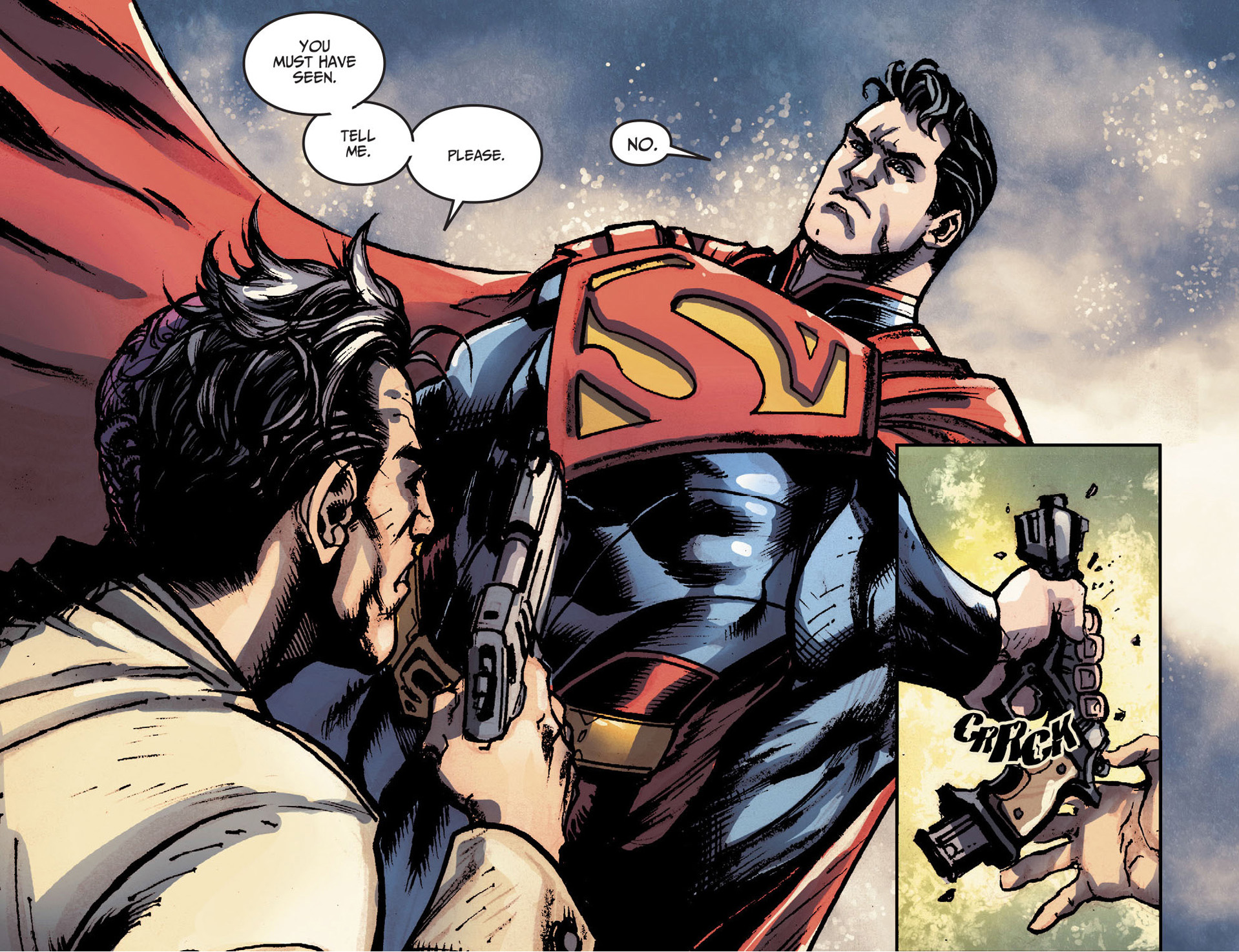 how superman screwed with two-face