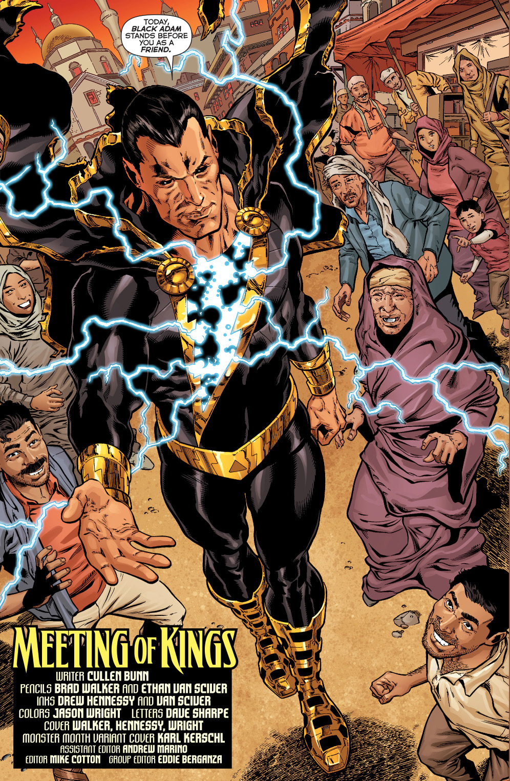 sinestro and his corps visits kahndaq