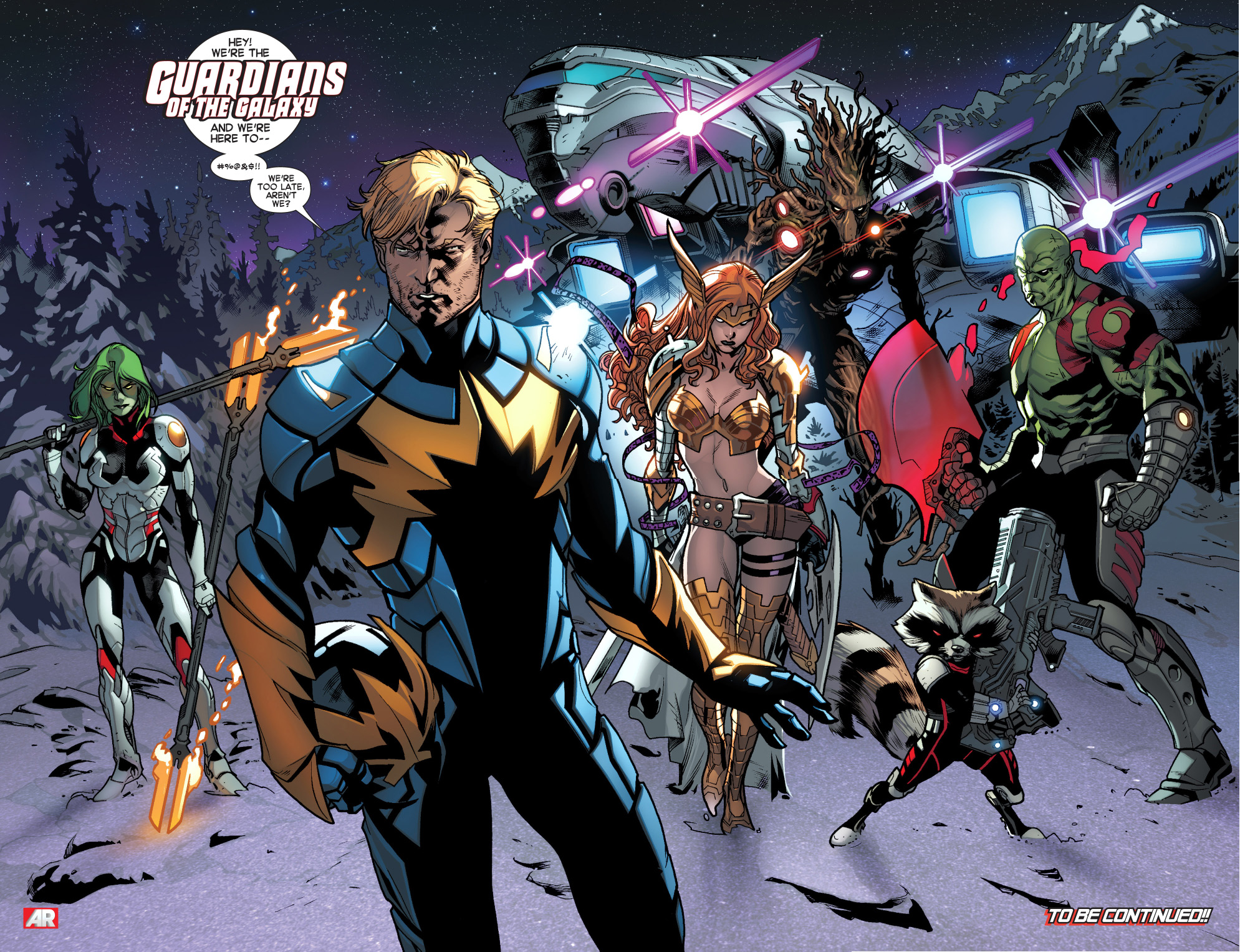 guardians of the galaxy (all new x-men)