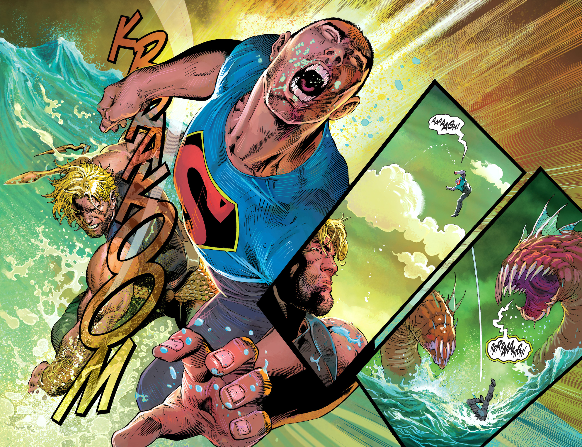 Aquaman (Batman vs Superman) 87 [Damaged: 6.5/10]